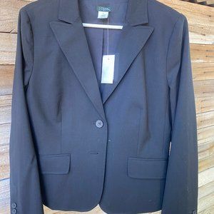 J. Crew Womens 8 Black Blazer